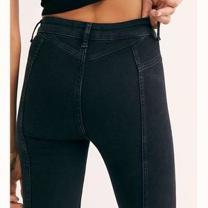 Free People Riley Seamed Skinny Jeans